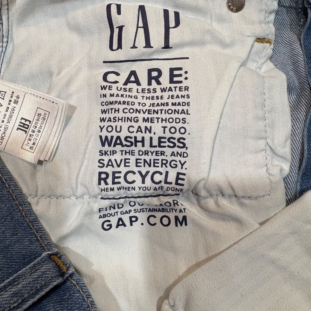 Gap Loose High Rise Jeans Blue Women's 31/12s - Picture 7 of 11